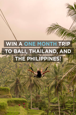 WIN 15 000 dollars worth trip to Bali, Philippines and Thailand